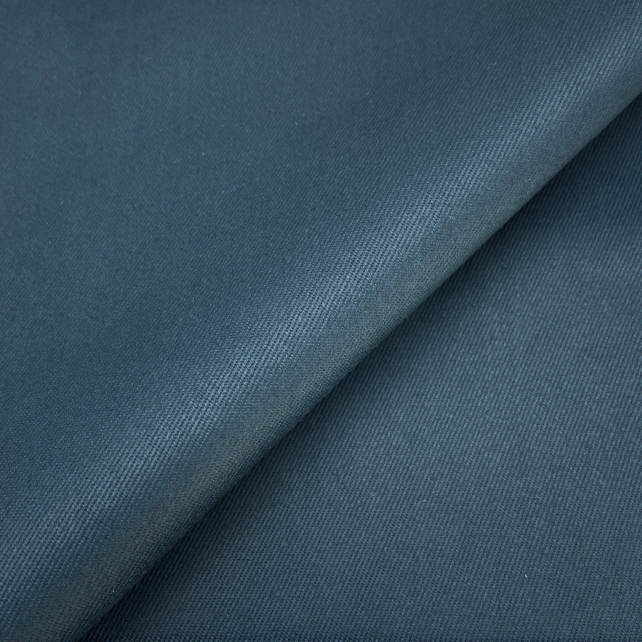 Hemp Organic Cotton Twill Fabric  - Sky Blue