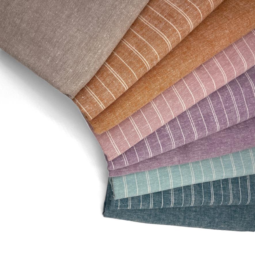 Hemp Organic Cotton Lightweight - Old Rose Solid