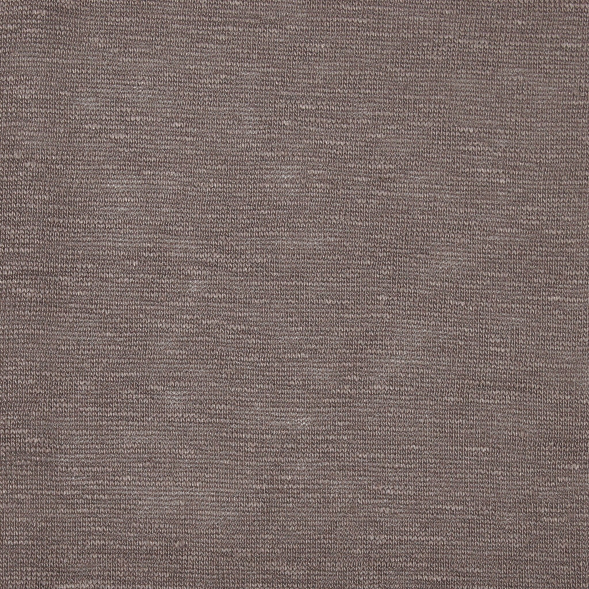Japanese Linen Jersey - Brown