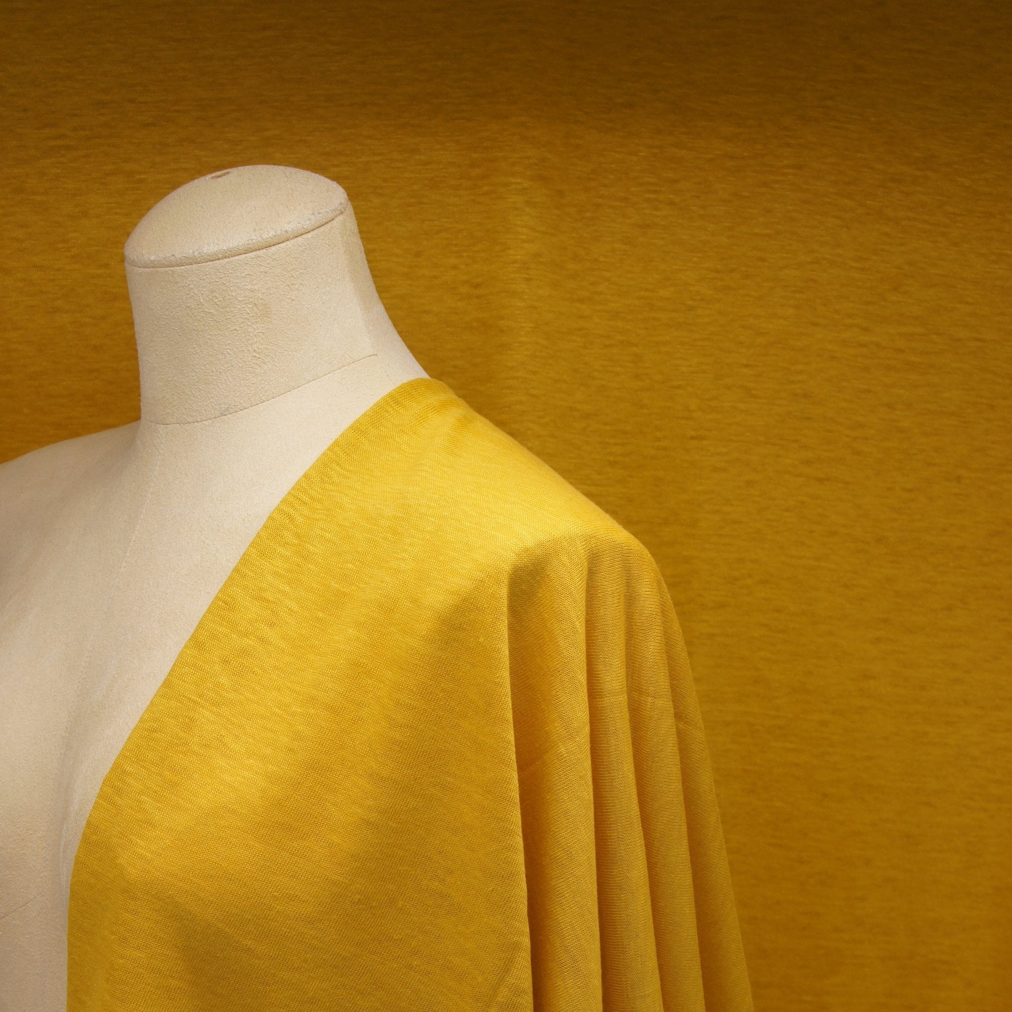Japanese Linen Jersey - Yellow