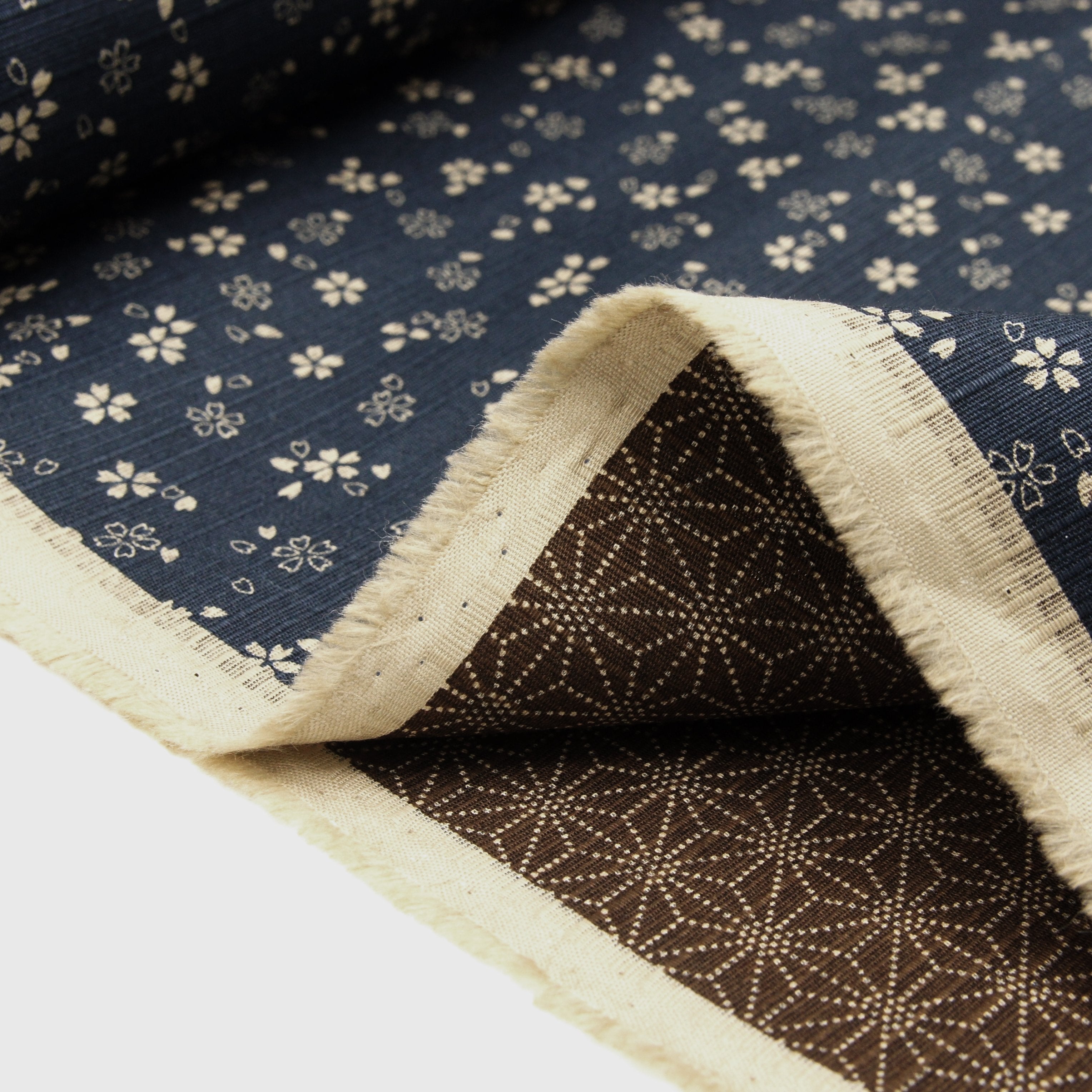 Japanese Cotton Dobby — Navy – Loom and Stars