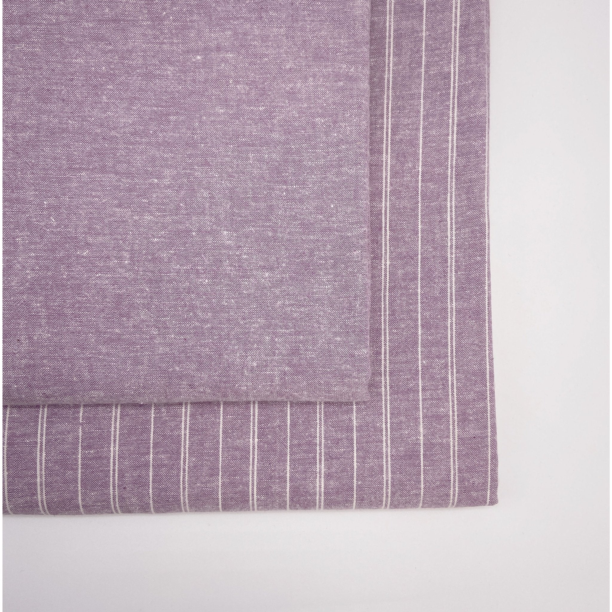 Hemp Organic Cotton Lightweight - Argyle Purple Solid