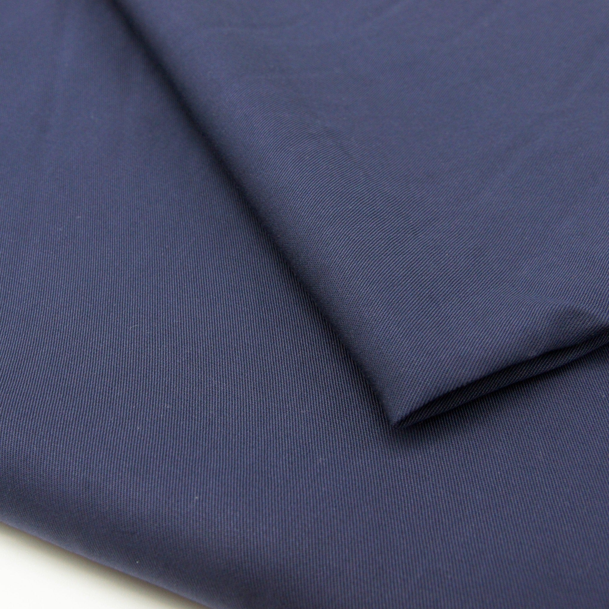 Enzymatic Tencel Lyocell Twill - Indigo - Earth Indigo