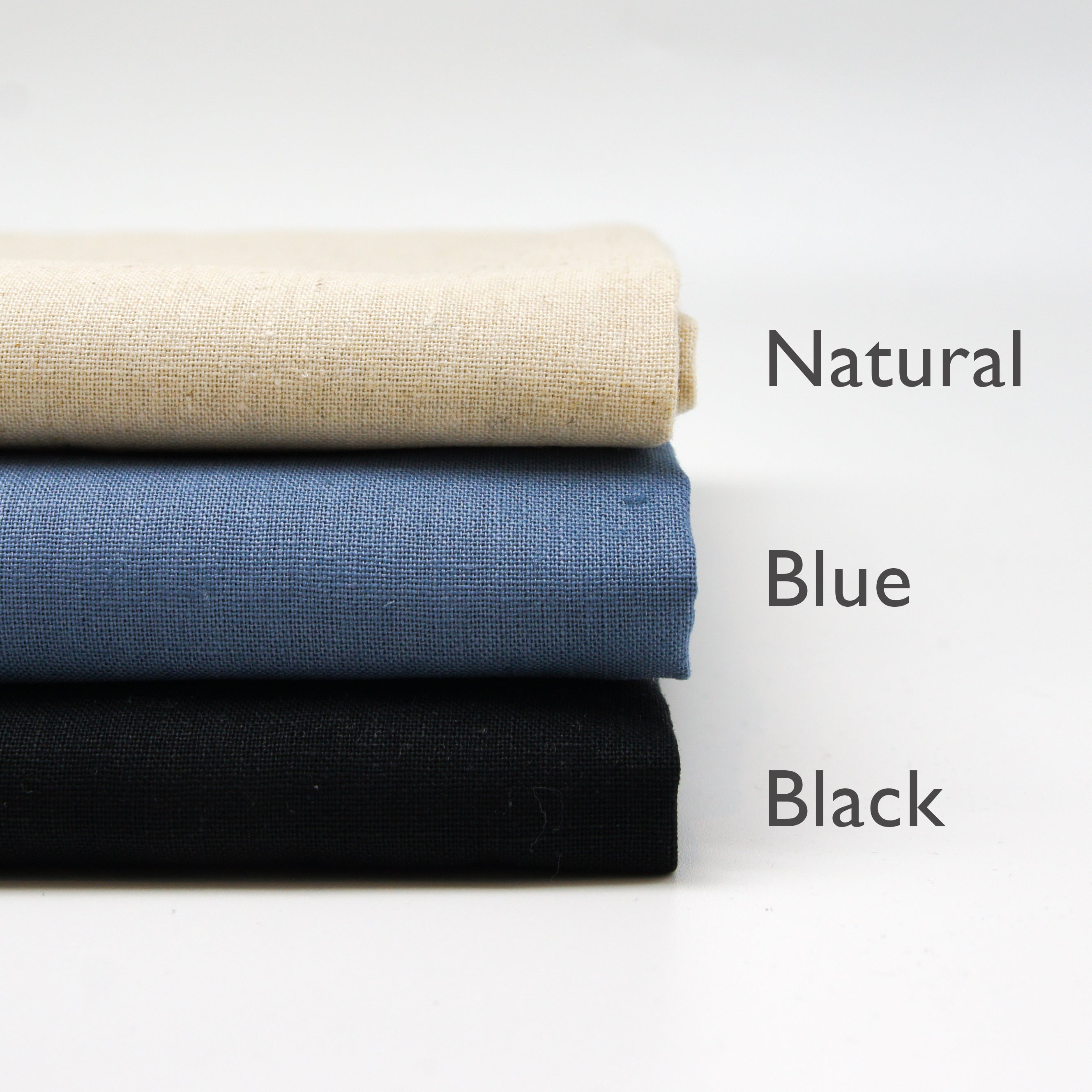 Linen Organic Cotton Solid - Natural