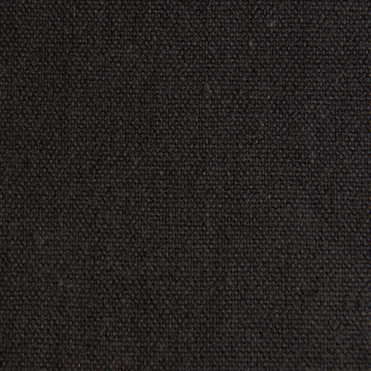 Hemp Organic Cotton Canvas - Black - woven - Earth Indigo