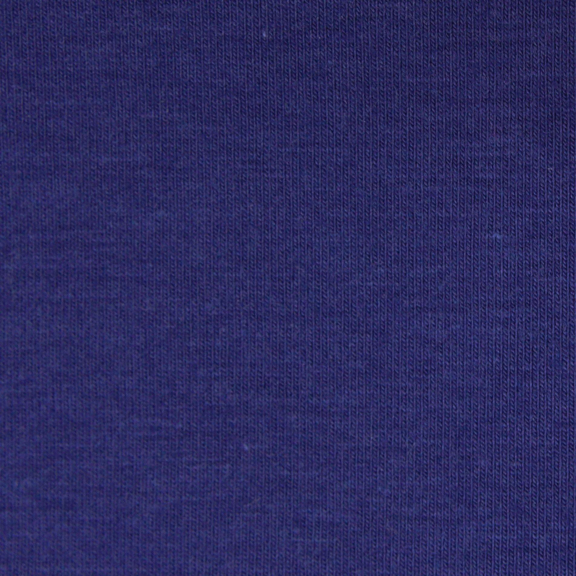 Bamboo Cotton Spandex Jersey - Flight Blue - Earth Indigo