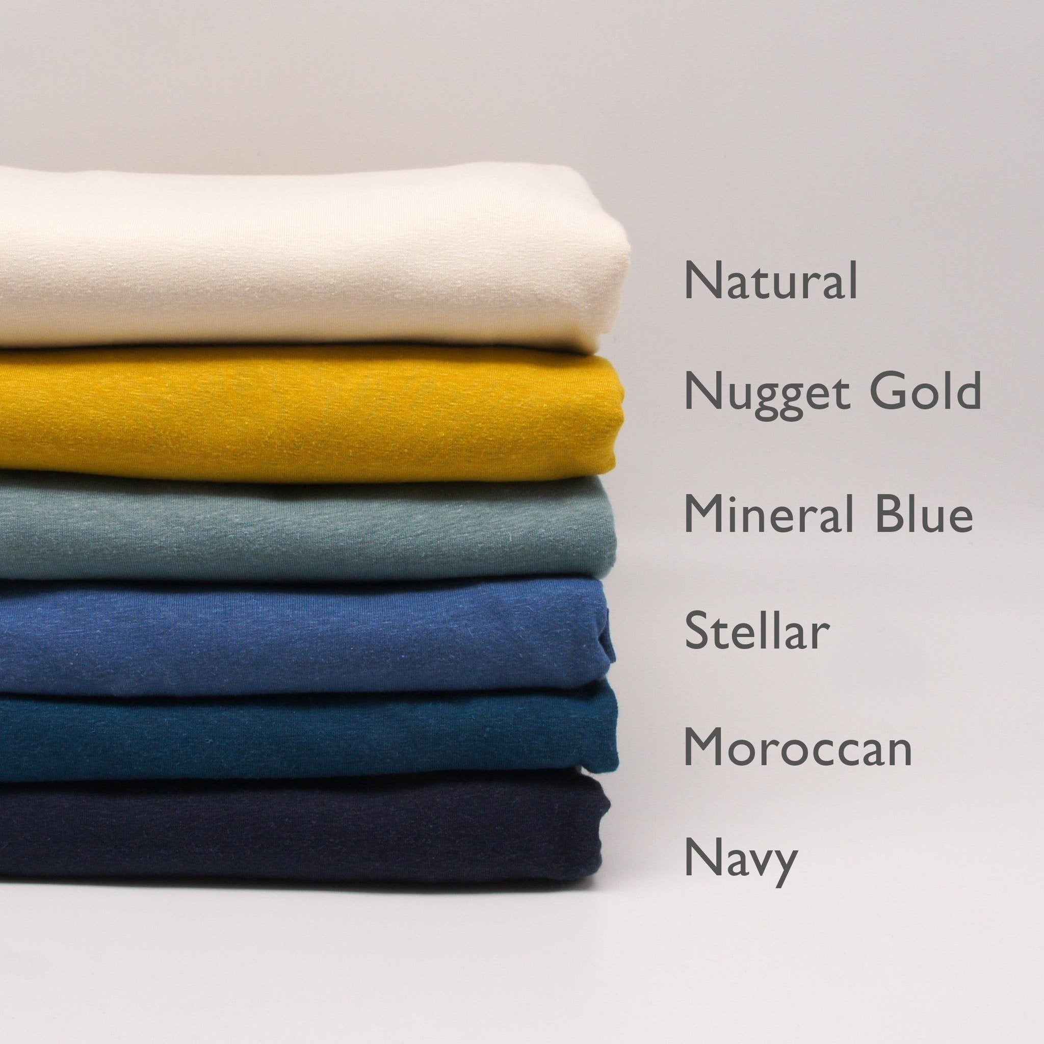 Hemp Organic Cotton Spandex Jersey - Charcoal - Earth Indigo
