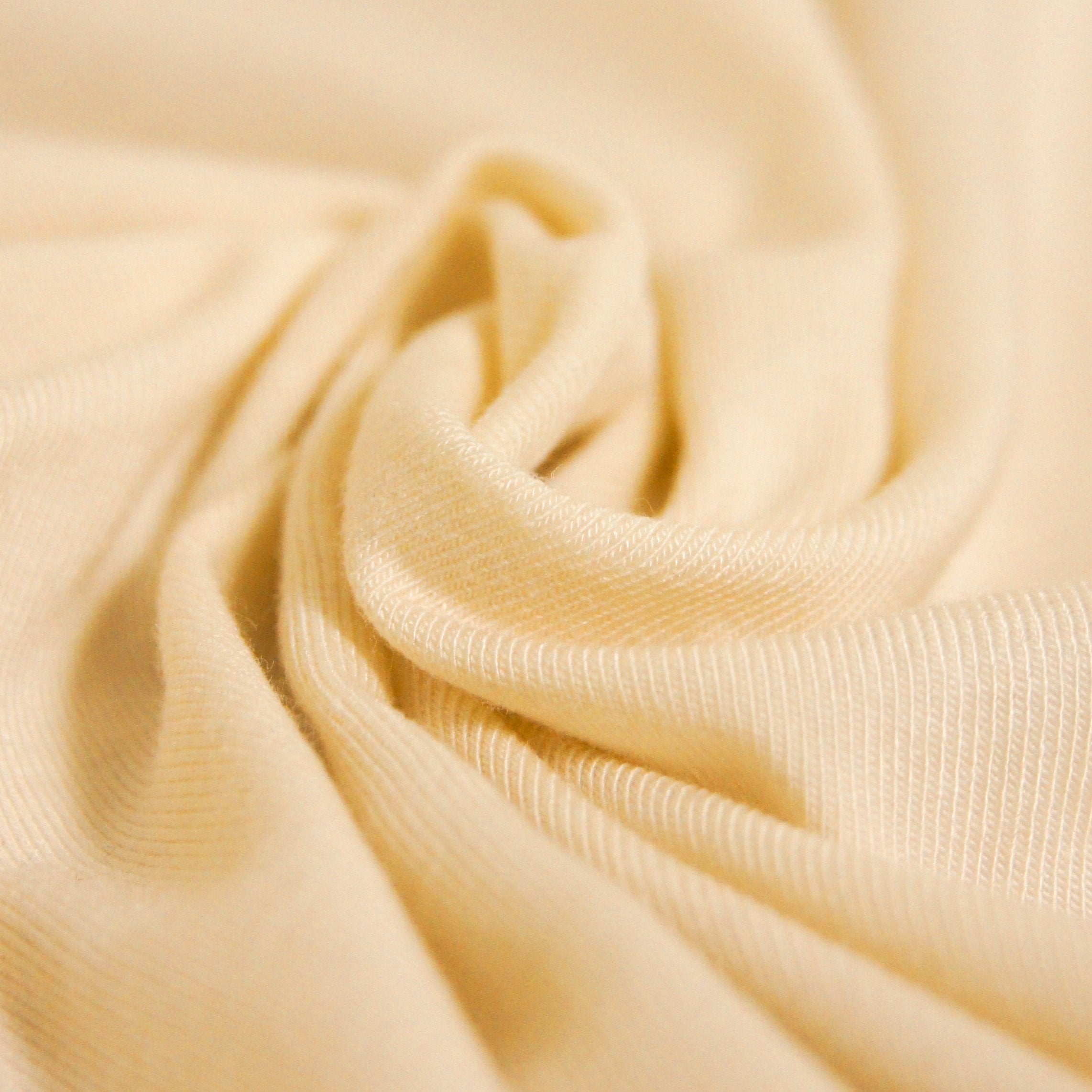 Tencel Organic Cotton Spandex Jersey - Natural - Knit - Earth Indigo